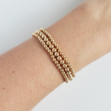 Gold Beads Bracelet Set I