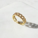 CZ Chain Ring