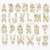 Cz Initial Earrings