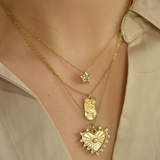 Stars and Moon Necklace