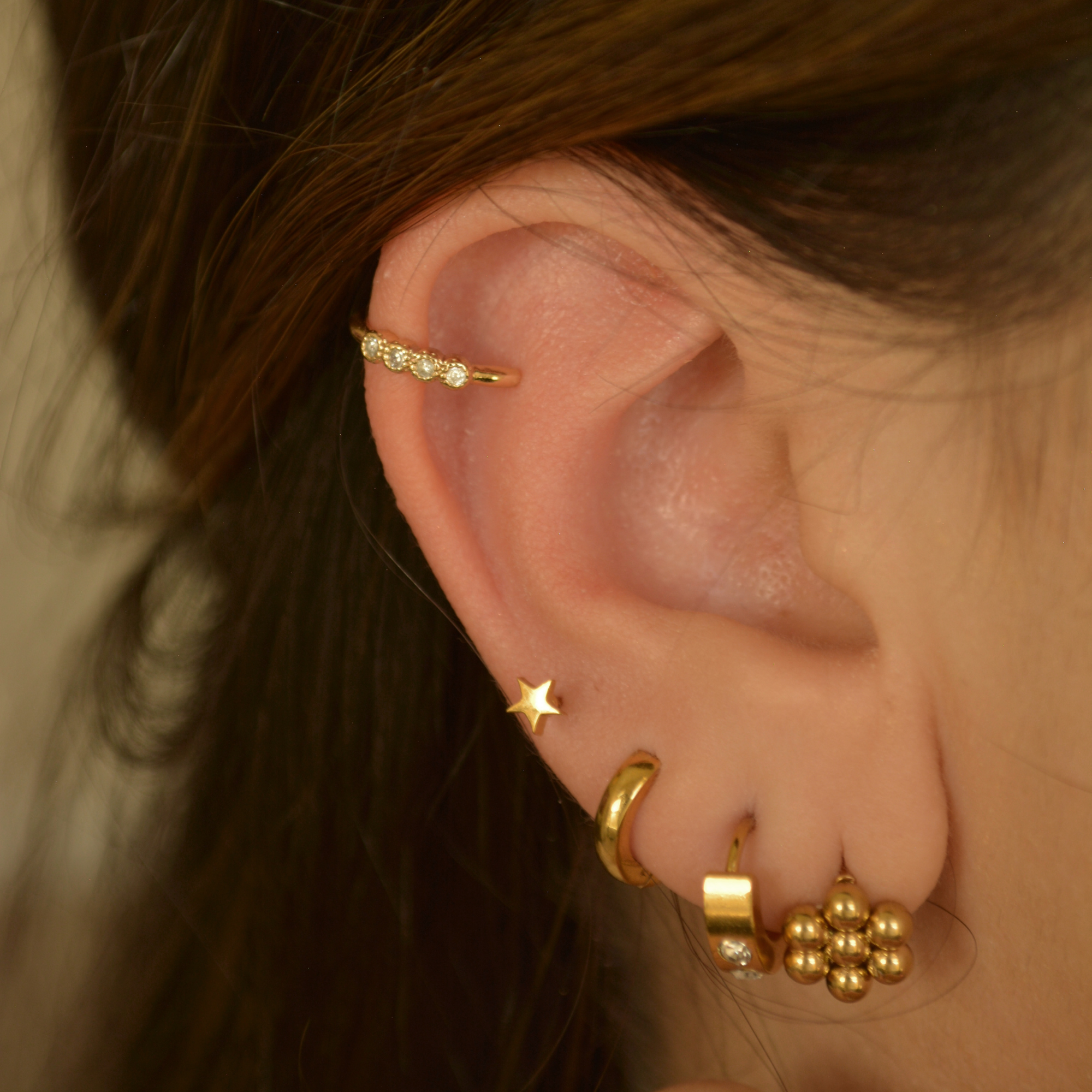 Tiny Star Studs
