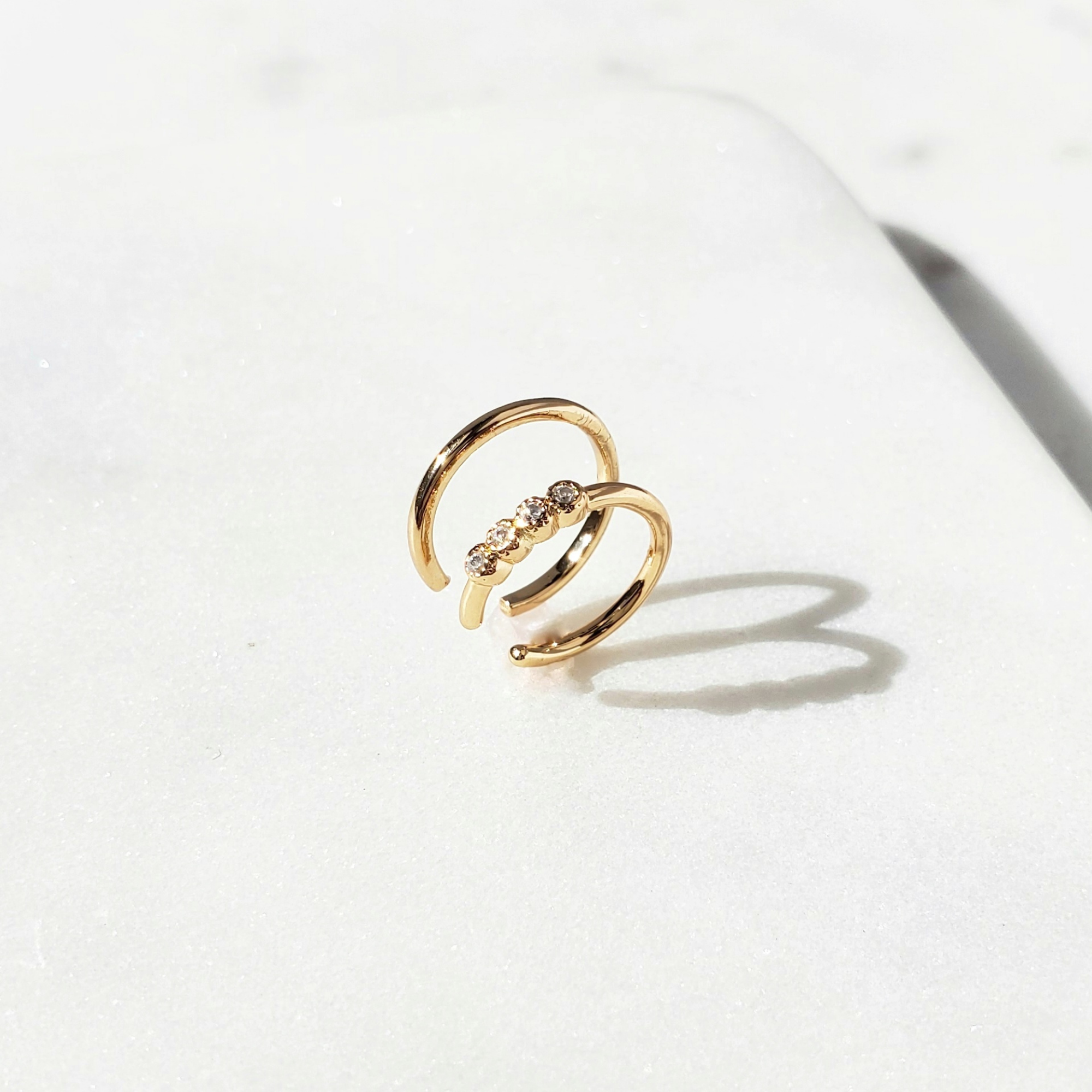 Simple Gold Ear Cuff