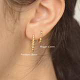 Gold Hoop Earrings